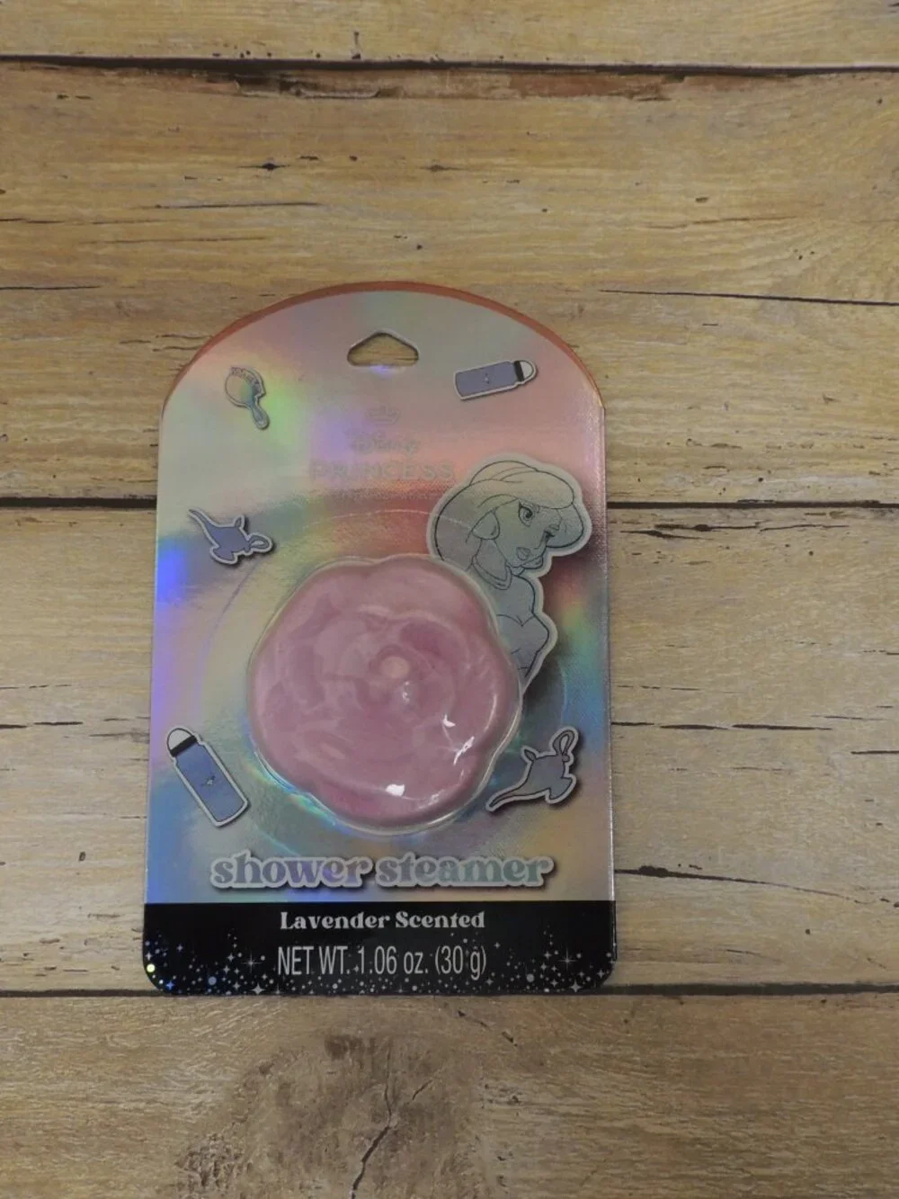 Disney Princess Shower Steamers 2 pack Ariel and Jasmine New and Sealed